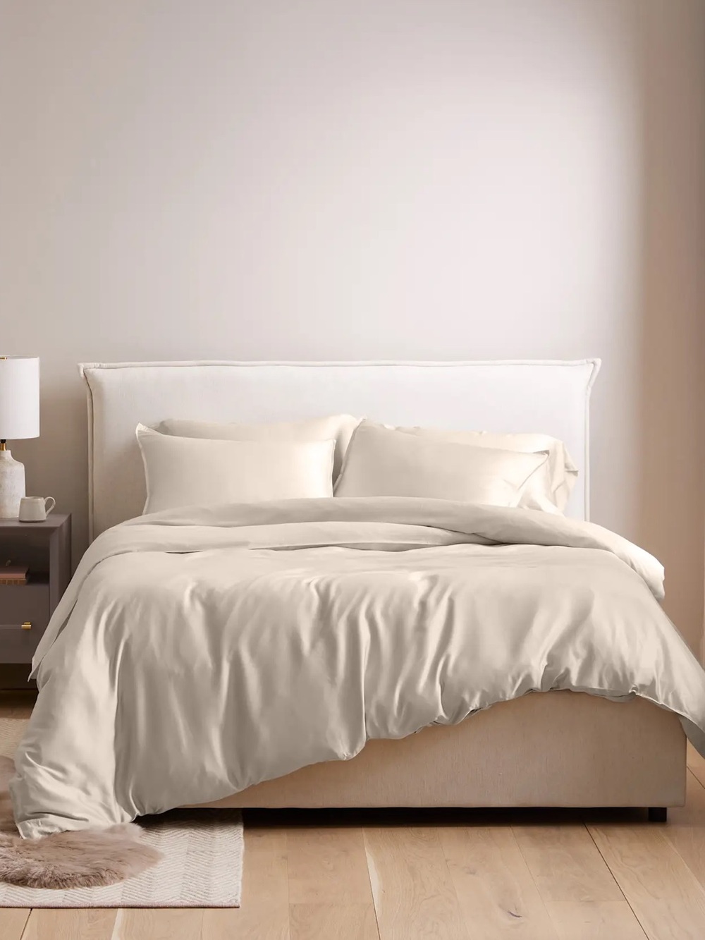 NWOT Quince Bamboo Duvet Cover Set